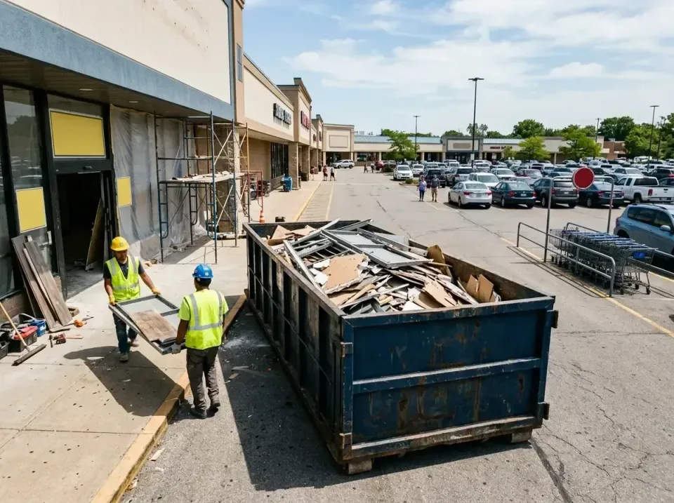 retail-store-renovation-debris-003 — frequently asked questions, Roll-off Dumpster Rentals in Danville, IN